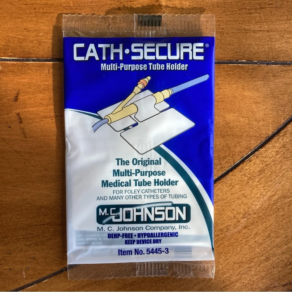 16 pack M. C. JOHNSON Cath Secure Foley Lock Medical Tube Holder 5445-3 - Picture 1 of 4